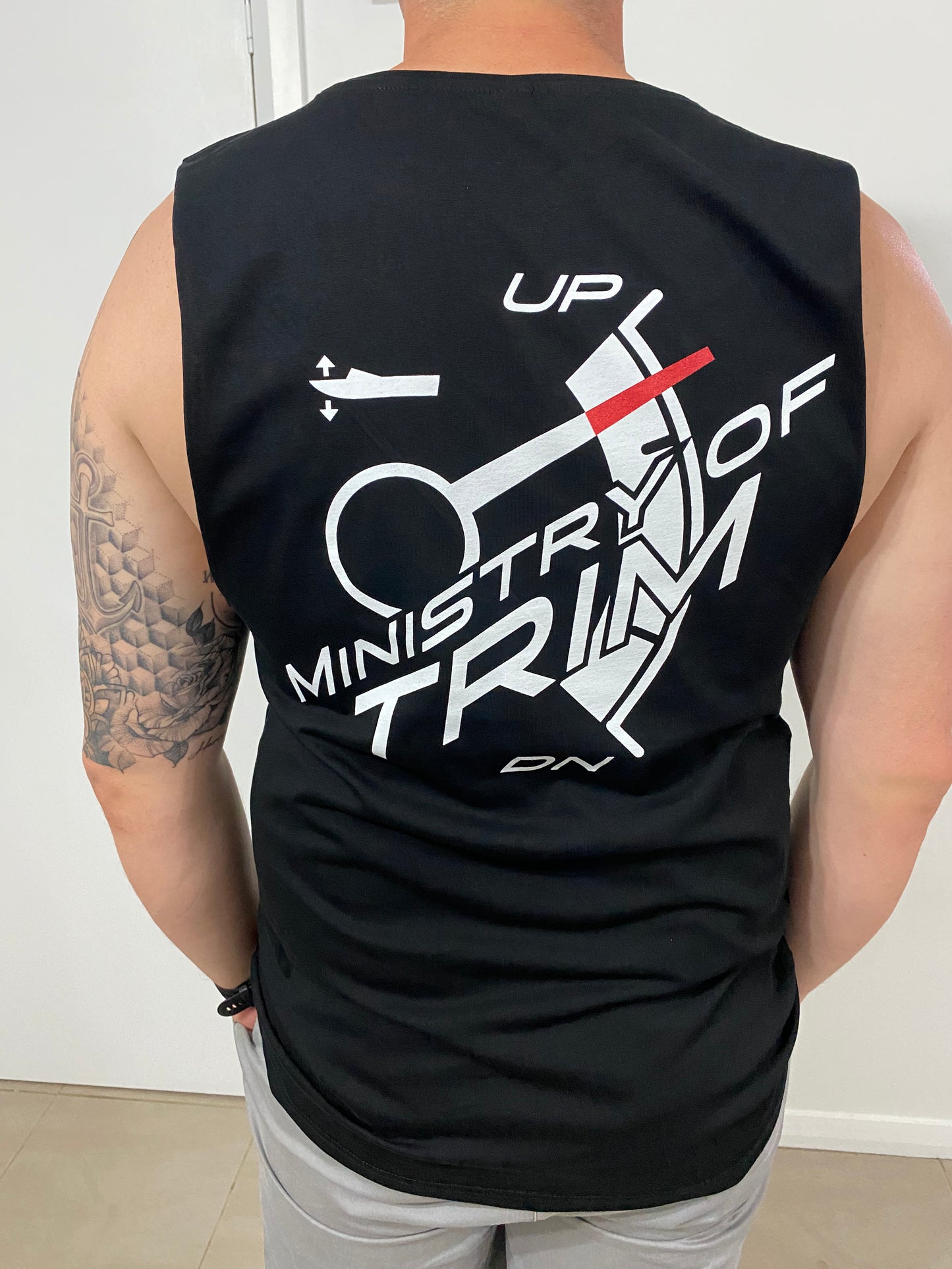 Ministry Of Trim Muscle Tee Singlet